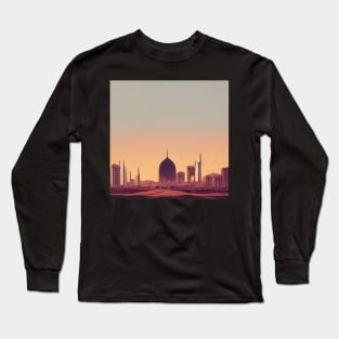 Riyadh | Comics Style Long Sleeve T-Shirt